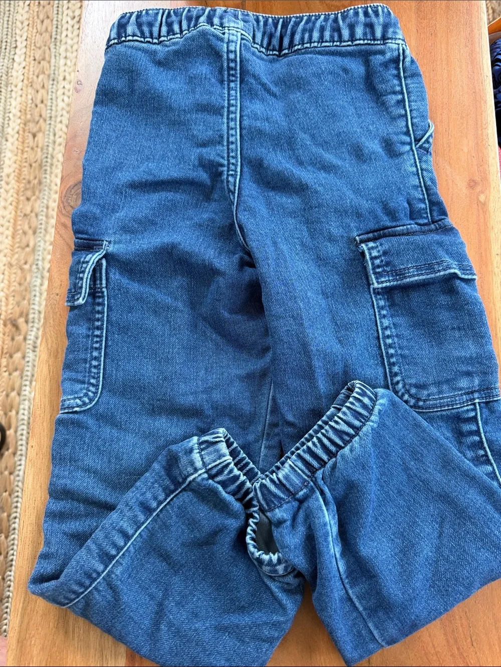 GAP Denim Cargo Jogger Pants